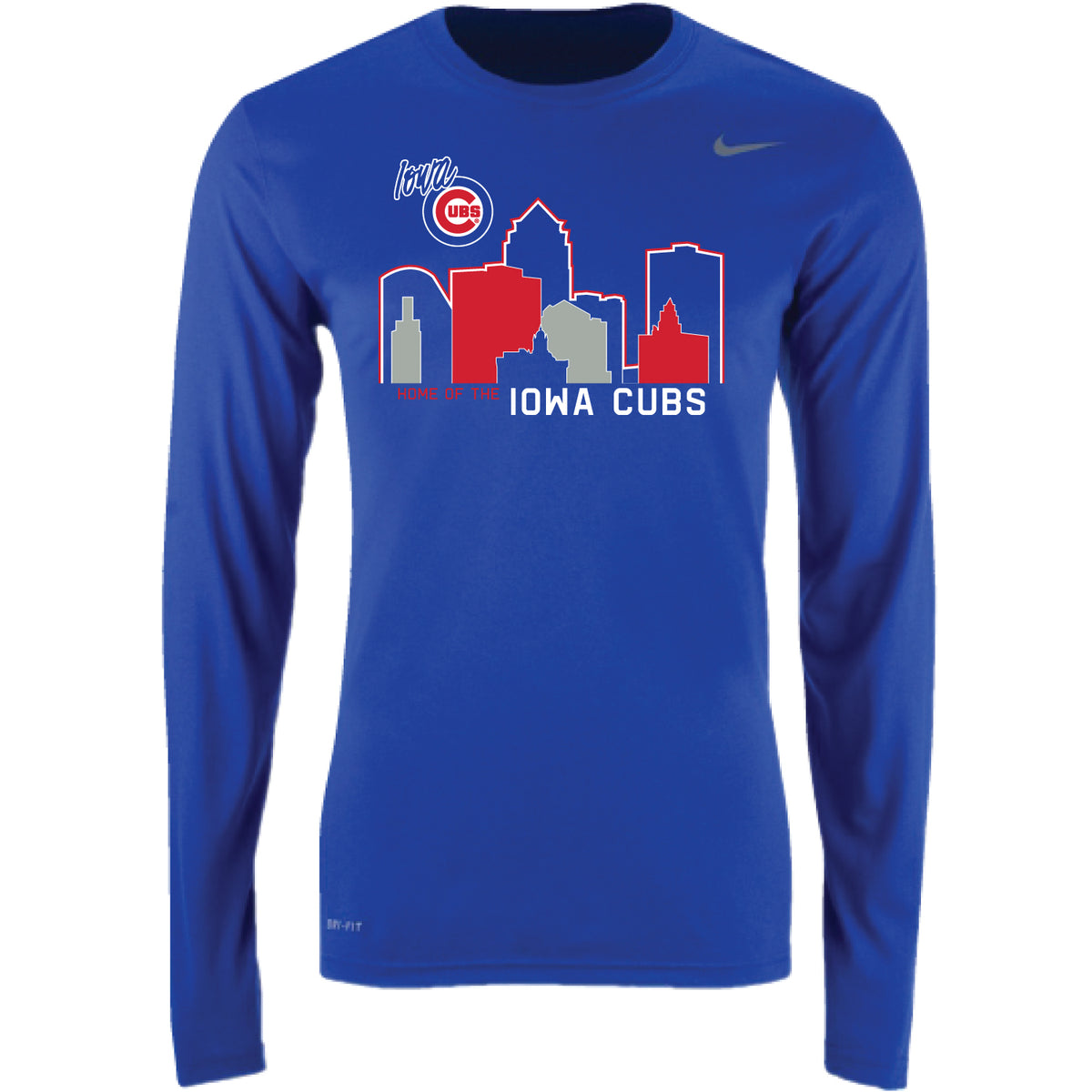 Men's Iowa Cubs Skyline Hoodie