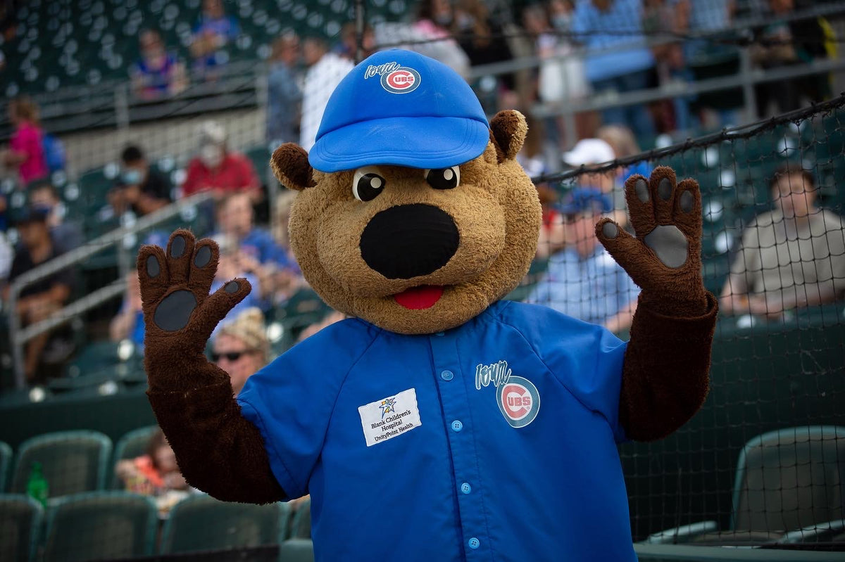 Iowa Cubs Cubbie Bear Mascot Costume