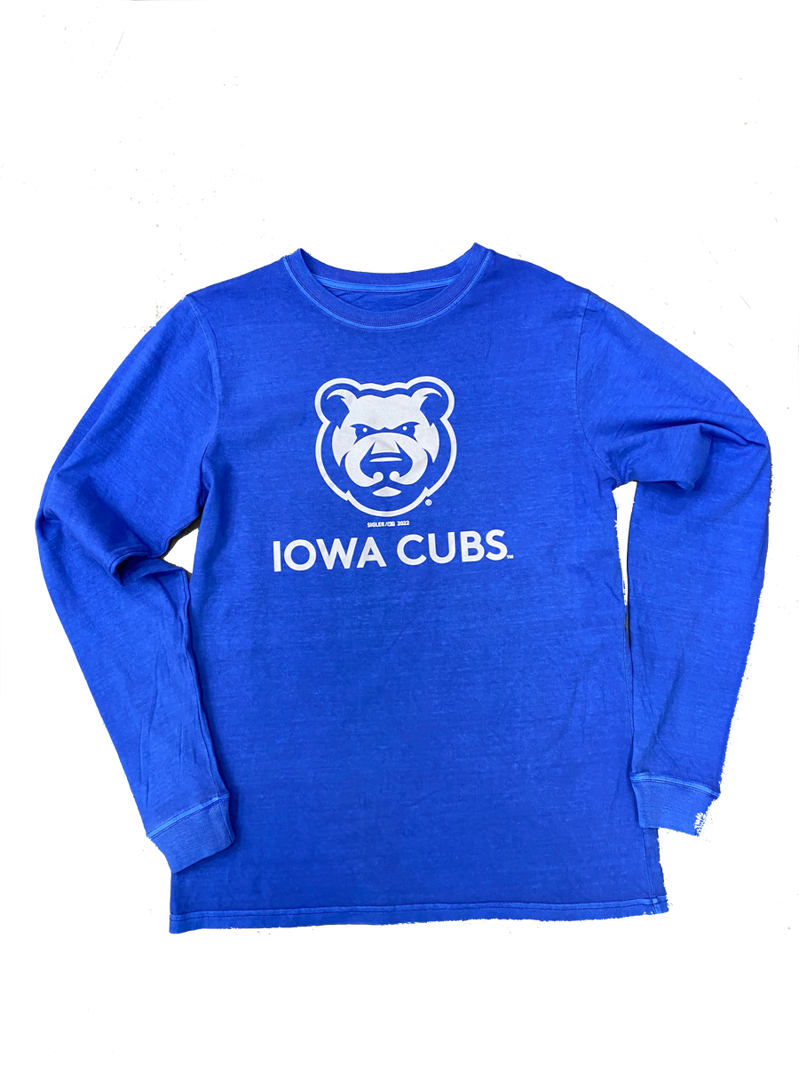 Youth Iowa Cubs Vintage Royal Tee – Iowa Cubs Official Store