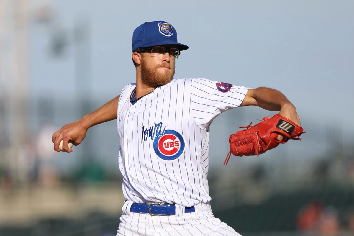 Men s Iowa Cubs Premium Pinstripe Jersey