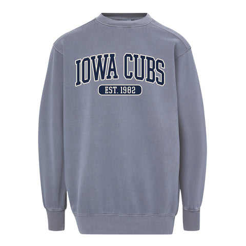 Iowa Cubs Costal Color Crewneck