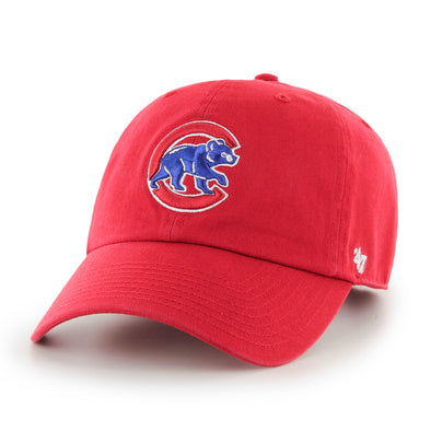 Men's Chicago Cubs Clean Up Cap, Red