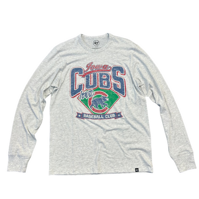 Iowa Cubs Mens Fair Ball Franklin Long Sleeve