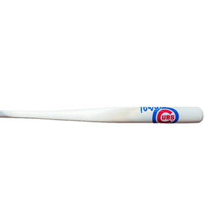 Iowa Cubs White Mini Bat