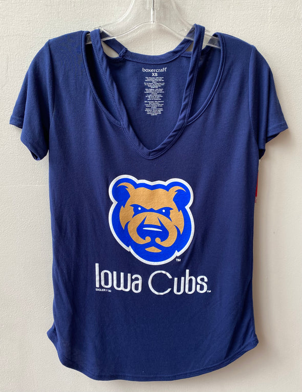 Women's Iowa Cubs Moxie Tee