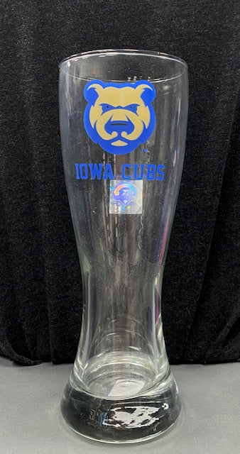 Iowa Cubs Pilsner Glass
