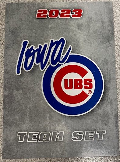 2023 Iowa Cubs Team Card Set