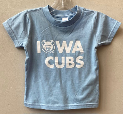 Toddler Iowa Cubs BKids Tee, Light Blue