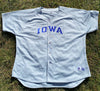 Men's Iowa Cubs Game Worn Gray Jersey #43