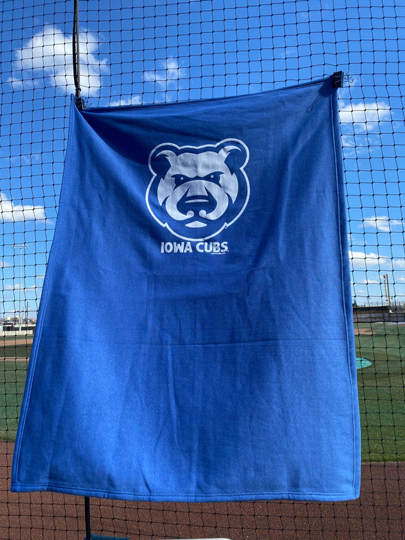 Iowa Cubs Throw Blanket, Royal