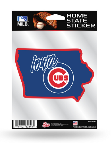 Iowa Cubs State Sticker