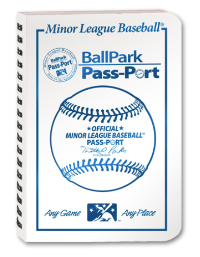 MiLB BallPark Pass-port Book