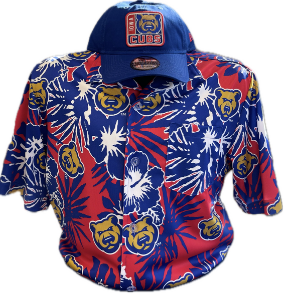 Men's Iowa Cubs Hawaiian Shirt