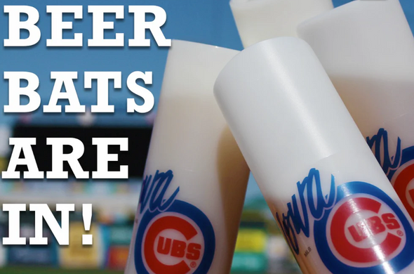 Iowa Cubs Beer Bat