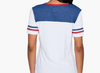 Women's New Era Chicago Cubs V-Neck Tee- White