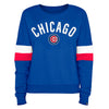 Women's New Era Chicago Cubs Crewneck Sweatshirt