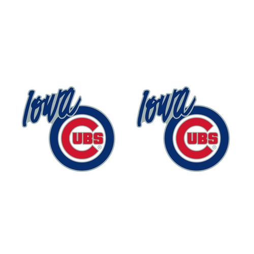 Iowa Cubs PSG Post Earrings