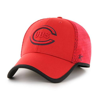 Men's Chicago Cubs Cooperstown Warp Cap, Red