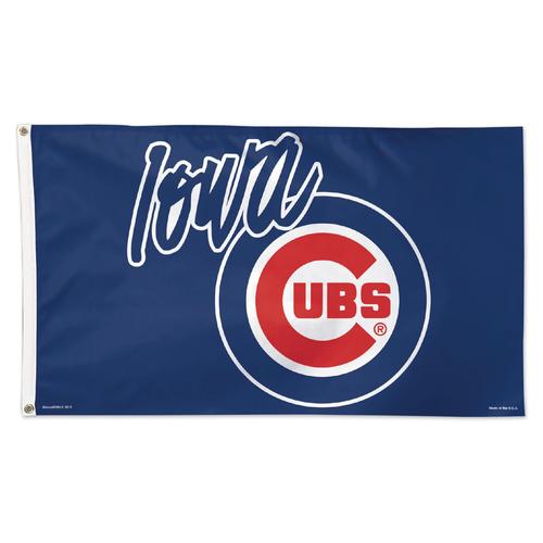 Iowa Cubs Double Sided Flag