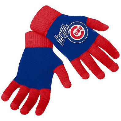 Adult Iowa Cubs Knit Texting Gloves