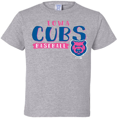 Toddler Iowa Cubs Clear Tee