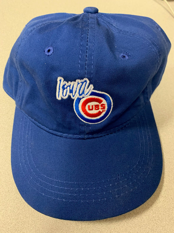 Men’s OC Iowa Cubs Adjustable Cap, Royal