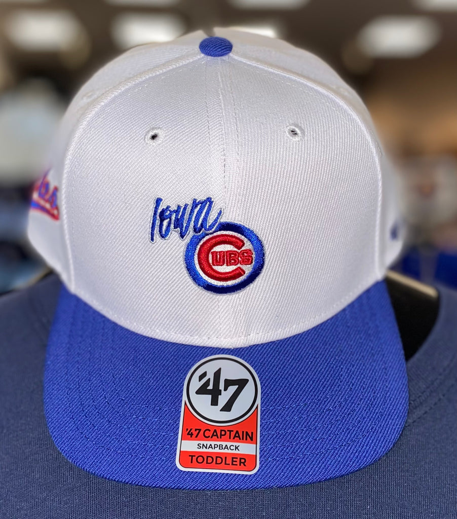 Men's '47 Brand Chicago Cubs Morgantown Clean Up Snapback Adjustable Cap