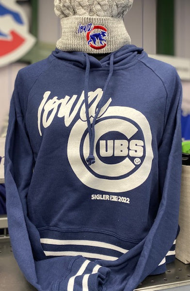 Women's Stadium Cropped Hoodie, Navy – Iowa Cubs Official Store