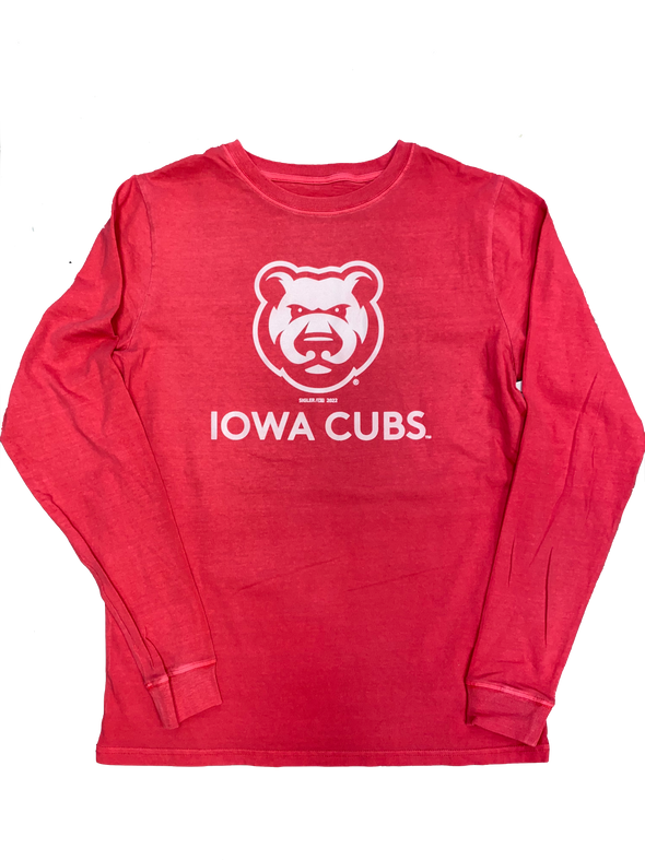 Men's Iowa Cubs Vintage LS Tee