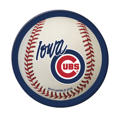 Iowa Cubs Baseball Magnet