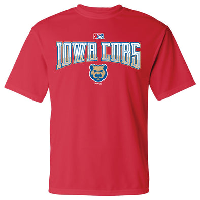 Men's Iowa Cubs File Performance Tee, Red