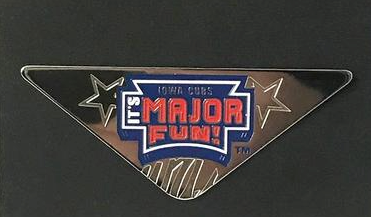 Iowa Cubs Major Fun Lapel Pin
