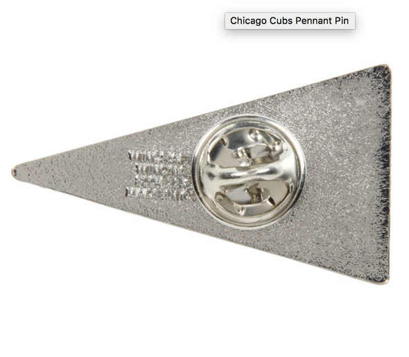 Chicago Cubs Pennant Lapel Pin