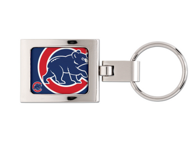 Chicago Cubs Domed Key Ring