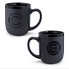 Chicago Cubs Matte Coffee Mug, Black