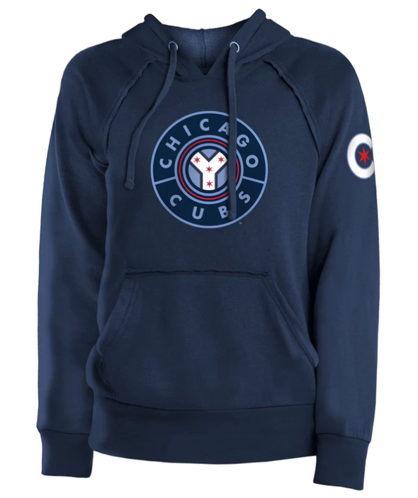 Women's Chicago Cubs New Era City Connect Hoodie, Navy