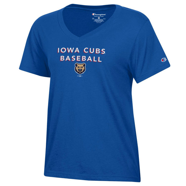 Women's Chicago Cubs Wrigleyville V-Neck Tee – Iowa Cubs Official