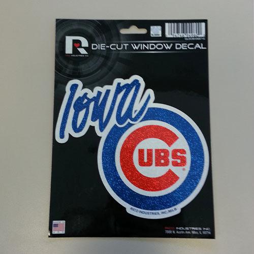 Iowa Cubs Auto Shimmer Decal